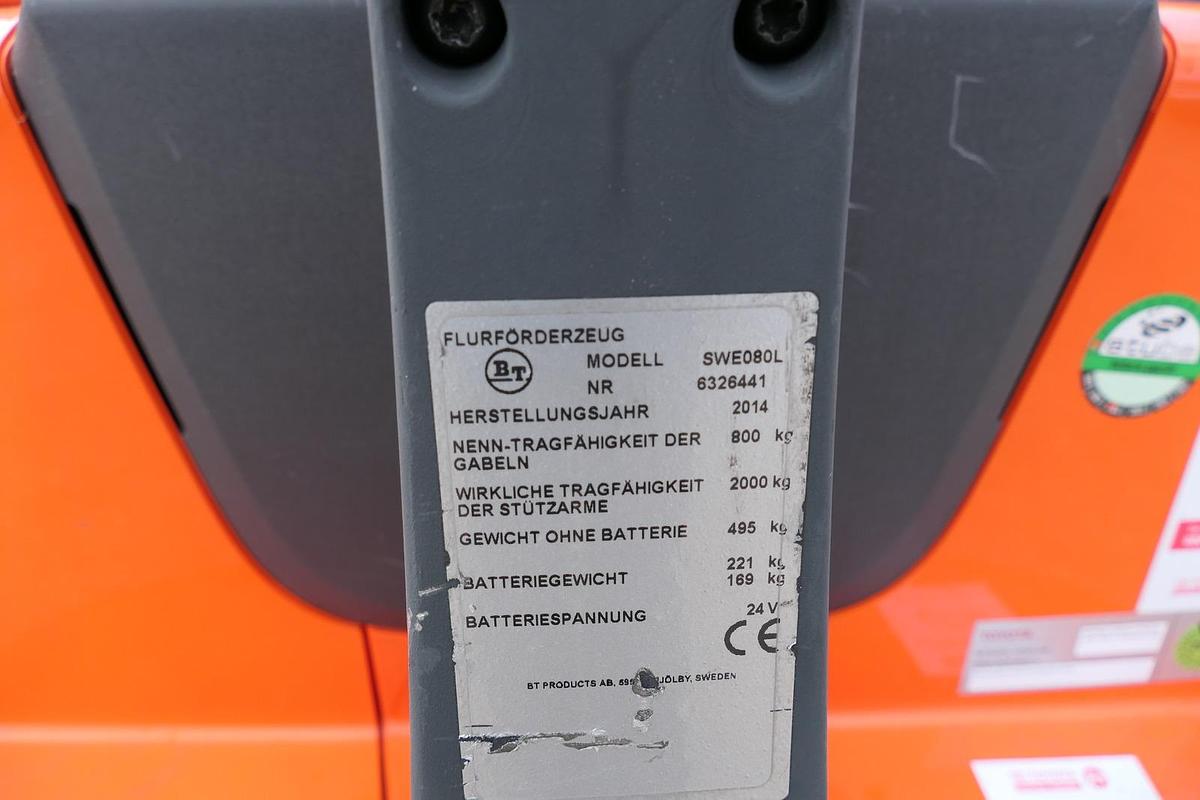 Gebraucht BT SWE 080L Batterie 06/2019