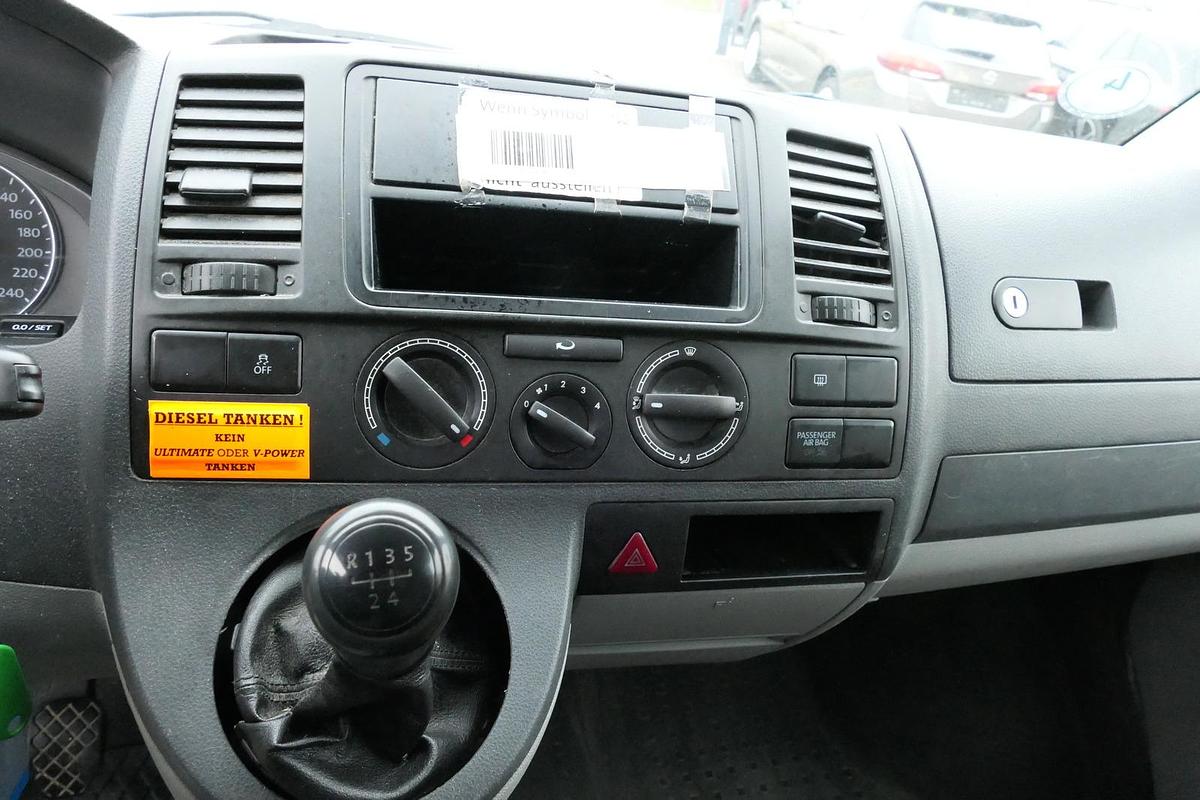 Gebraucht Volkswagen T5 Transporter 2.0 TDI PARKTRONIK EURO-5 2xSCHIEBETÜR CoC