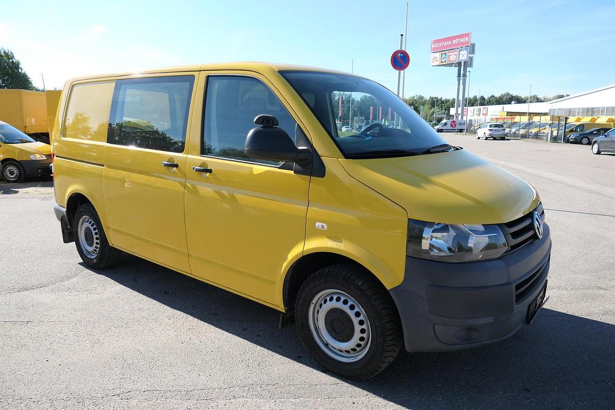 Gebraucht Volkswagen T5 Transporter 2.0 TDI PARKTRONIK EURO-5 2xSCHIEBETÜR CoC