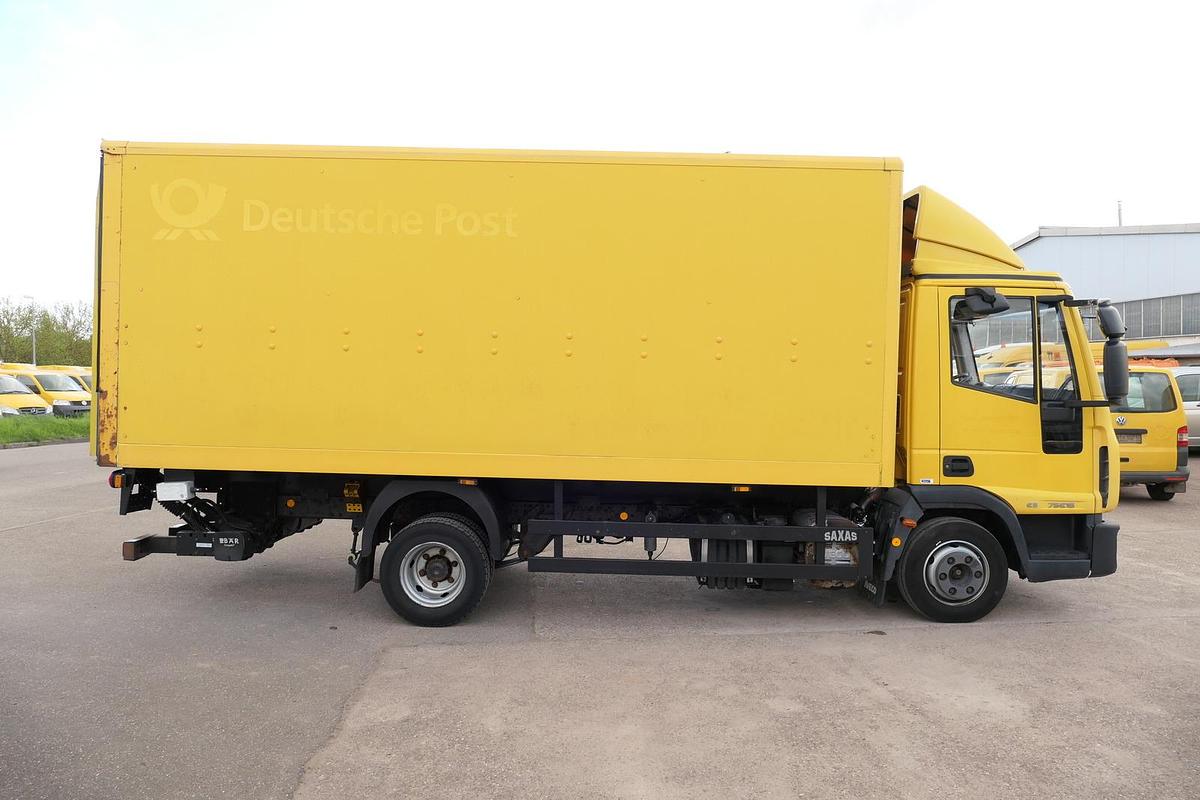 Gebraucht Iveco EuroCargo ML 75 E 16 P LBW LUFT AUTOMATIK EURO-5 Koffer-Innenlänge 5,5m