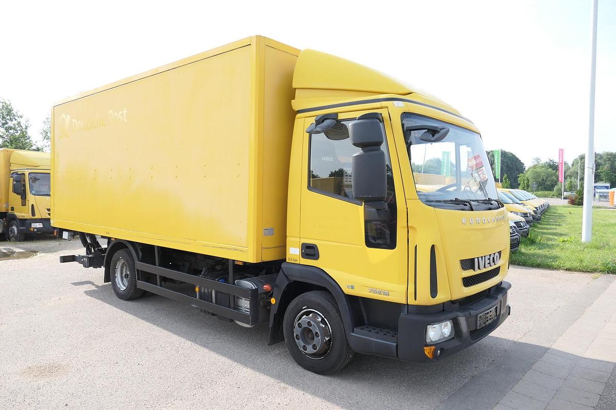 Gebraucht Iveco EuroCargo ML 75 E 16 P LBW LUFT AUTOMATIK COC EURO-5 Koffer-Innenlänge 5,5m