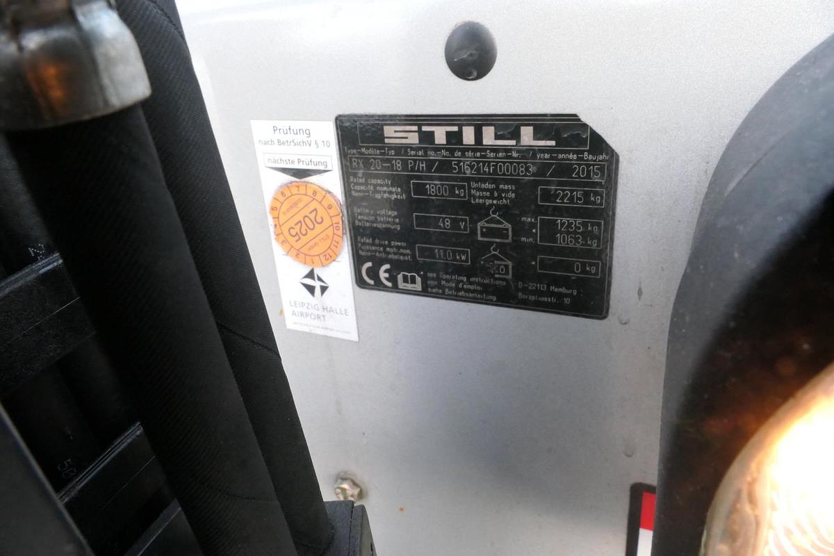 Gebraucht Still RX 20-18P/H 4-RAD Lange Gabeln!