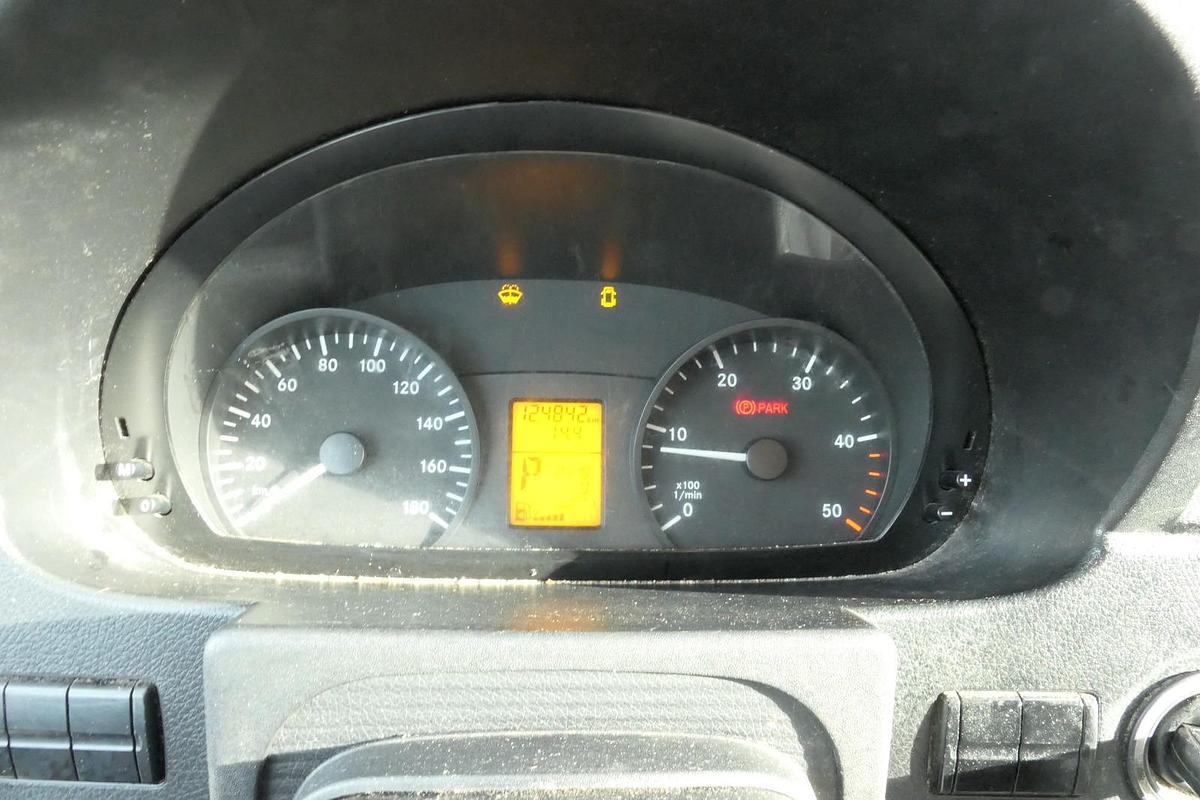 Gebraucht Mercedes-Benz SPRINTER 310 CDI MAXI EURO-5 KOFFER REGALE KAMERA DURCHGANG