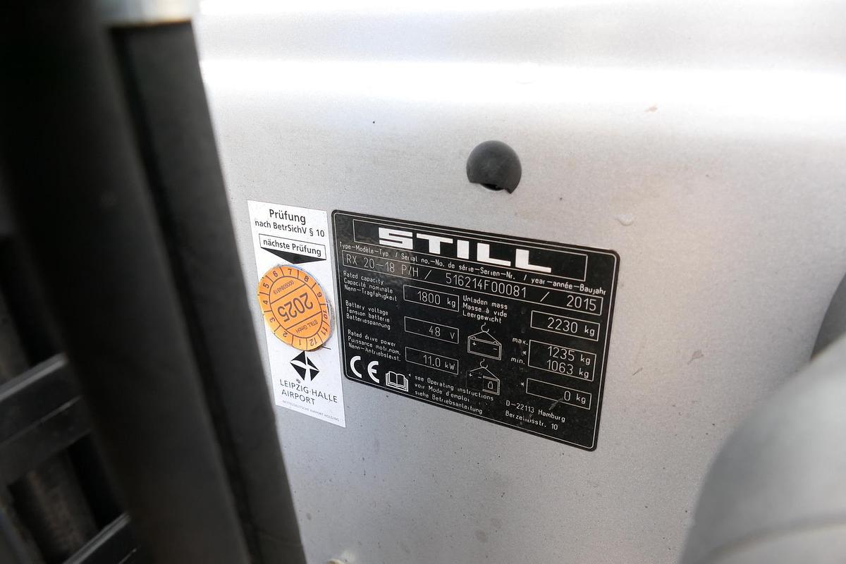 Gebraucht Still RX 20-18P/H 4-RAD DUPLEX Lange Gabeln!