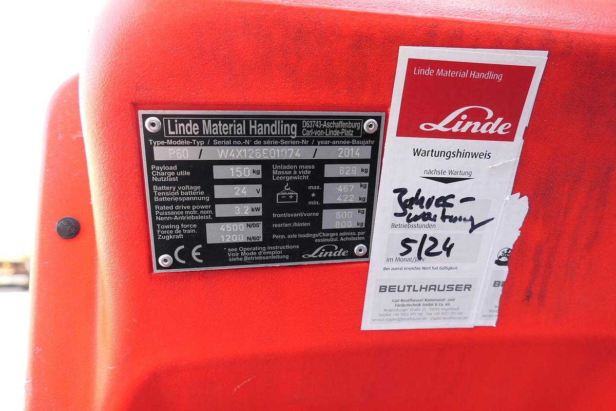 Gebraucht Linde P 60 Z Schlepper Batterie 12/2019