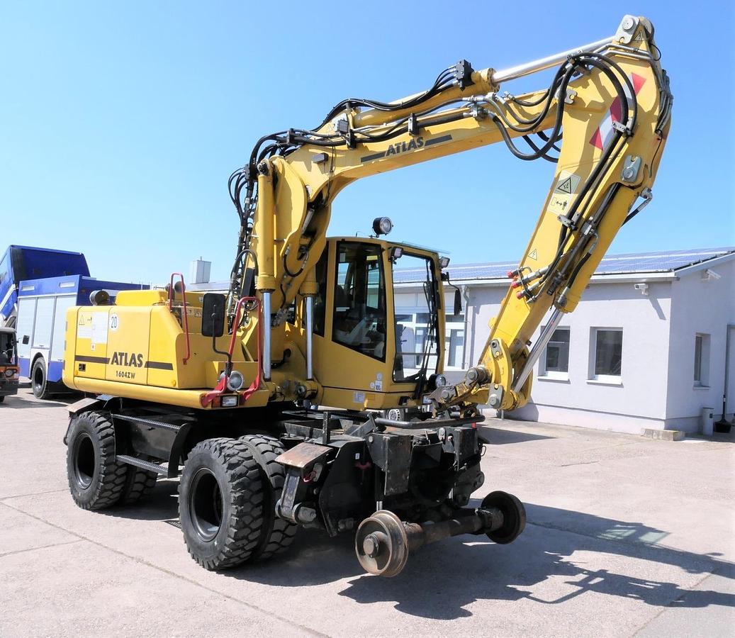 Gebraucht Atlas 1604 K ZW KLIMA Zweiwegebagger SCHNELLWECHSLER DEUTZ-MOTOR