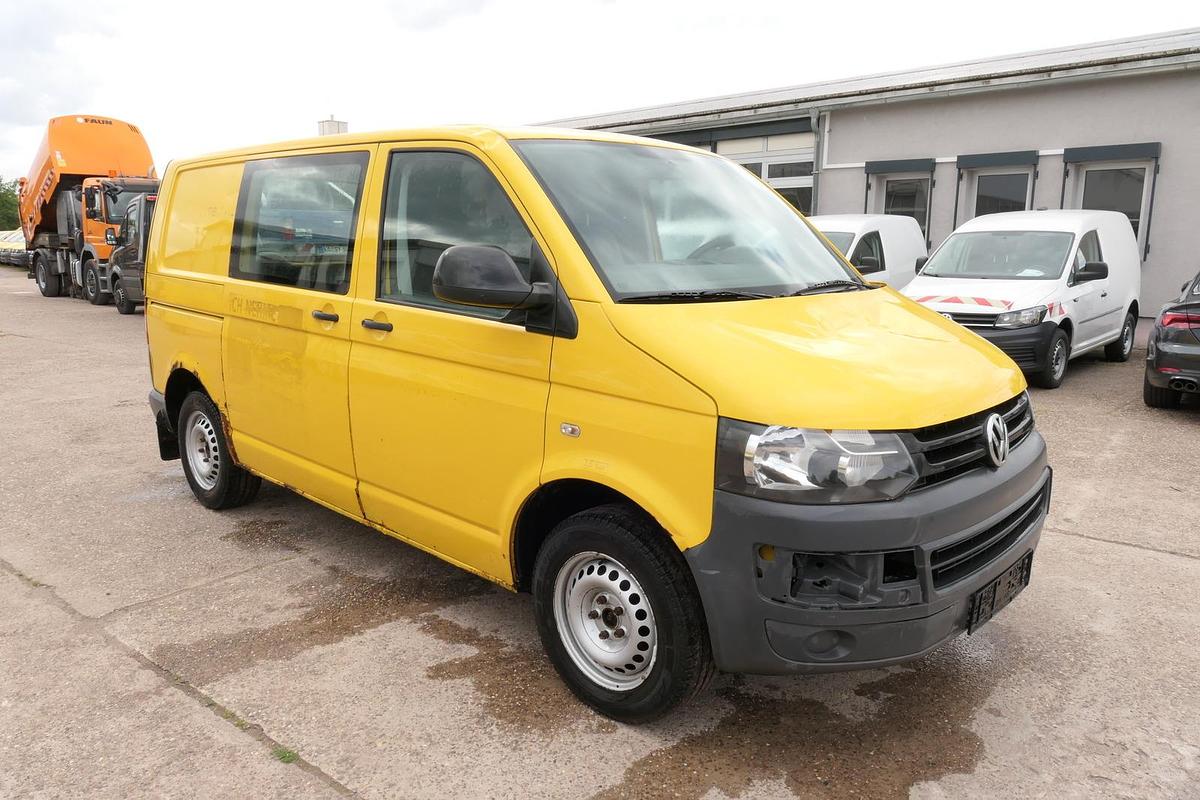 Gebraucht Volkswagen T5 Transporter 2.0 TDI PARKTRONIK EURO-5 2xSCHIEBETÜR CoC