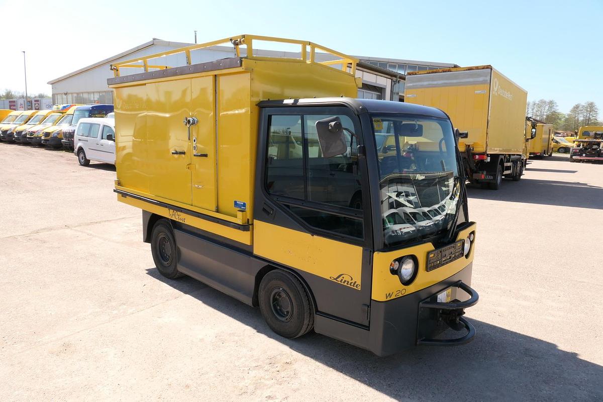 Gebraucht Linde W20 Schlepper Tractive Batterie 15/2020