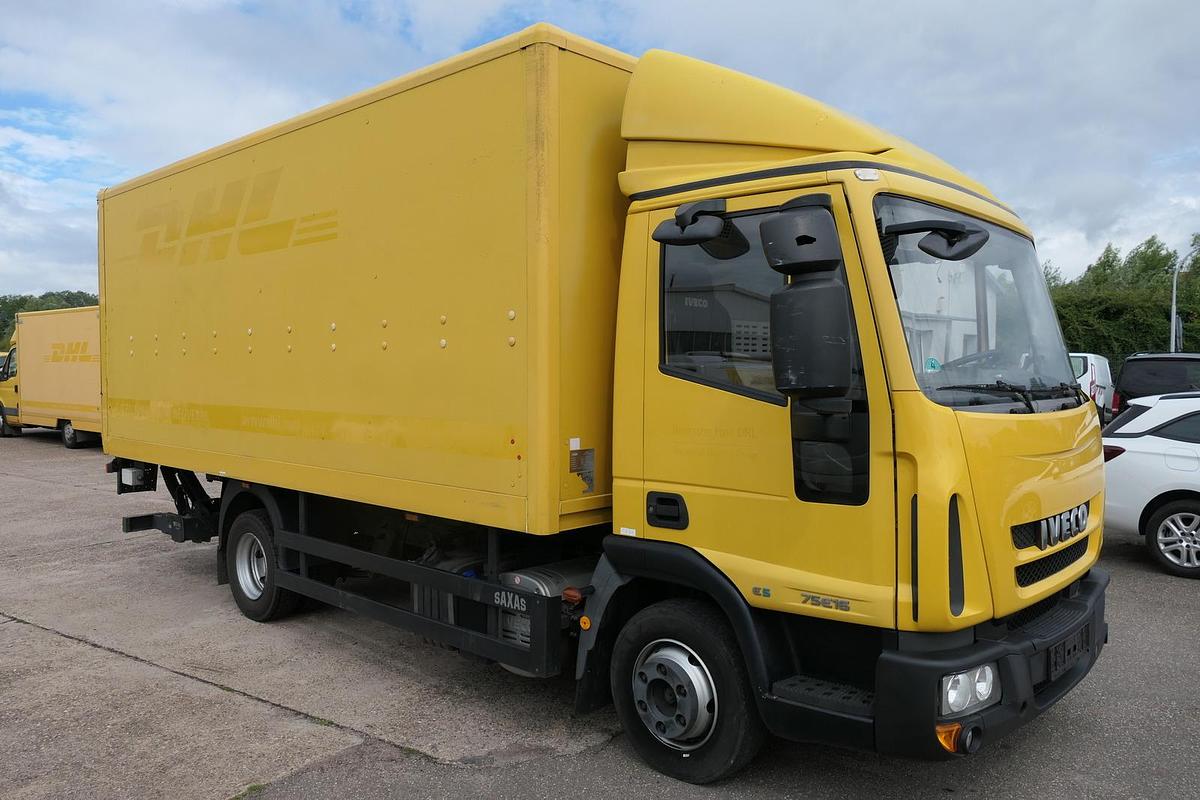 Gebraucht Iveco EuroCargo ML 75 E 16 P LBW LUFT AUTOMATIK COC EURO-5 Koffer-Innenlänge 5,5m