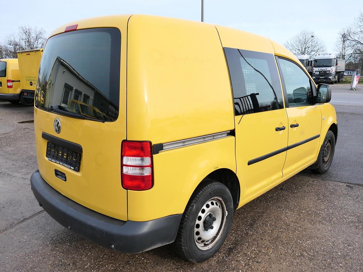 Gebraucht Volkswagen Caddy 2.0 TDI 2-Sitzer EURO-5 PARKTRONIK 6-GANG 2xSCHIEBETÜR CoC