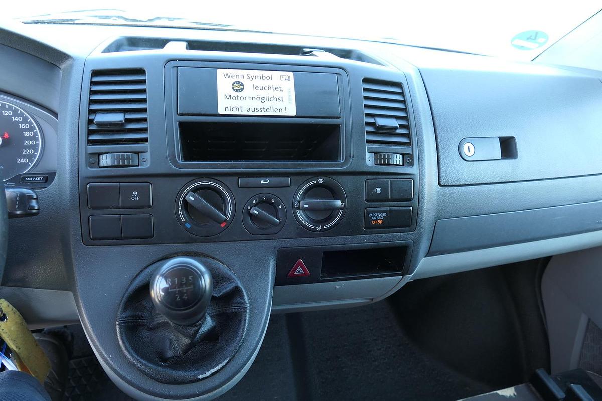 Gebraucht Volkswagen T5 Transporter 2.0 TDI PARKTRONIK EURO-5 2xSCHIEBETÜR CoC