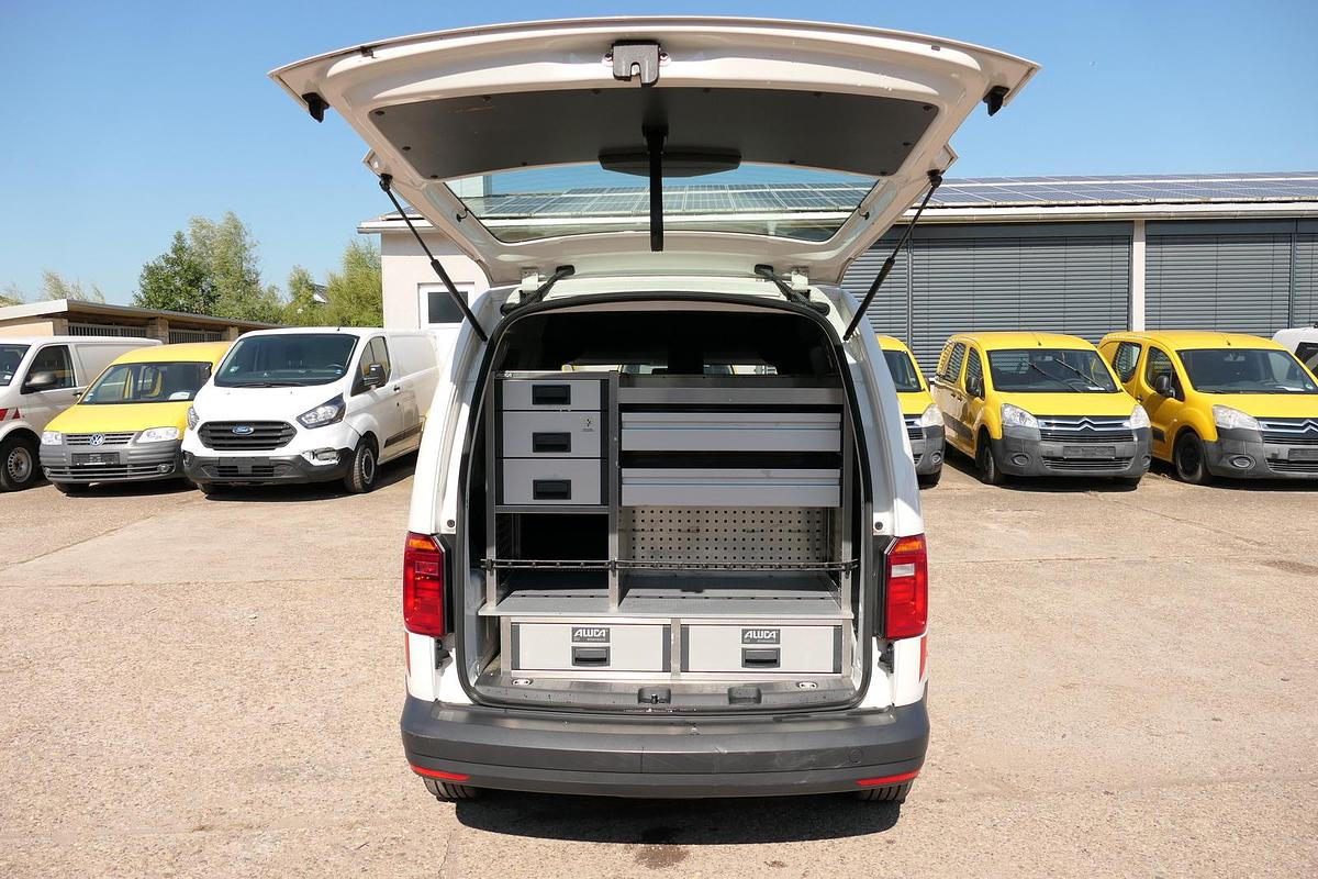 Gebraucht Volkswagen Caddy 2.0 TDI 4Motion 2-Sitzer Klima Tempomat Werkstatteinbauten COC