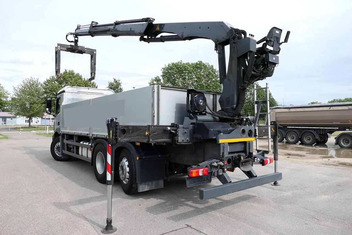 Gebraucht Mercedes-Benz Antos 2540 L KLIMA Palfinger-Kran PK15001L Lenkachse - Alufelgen