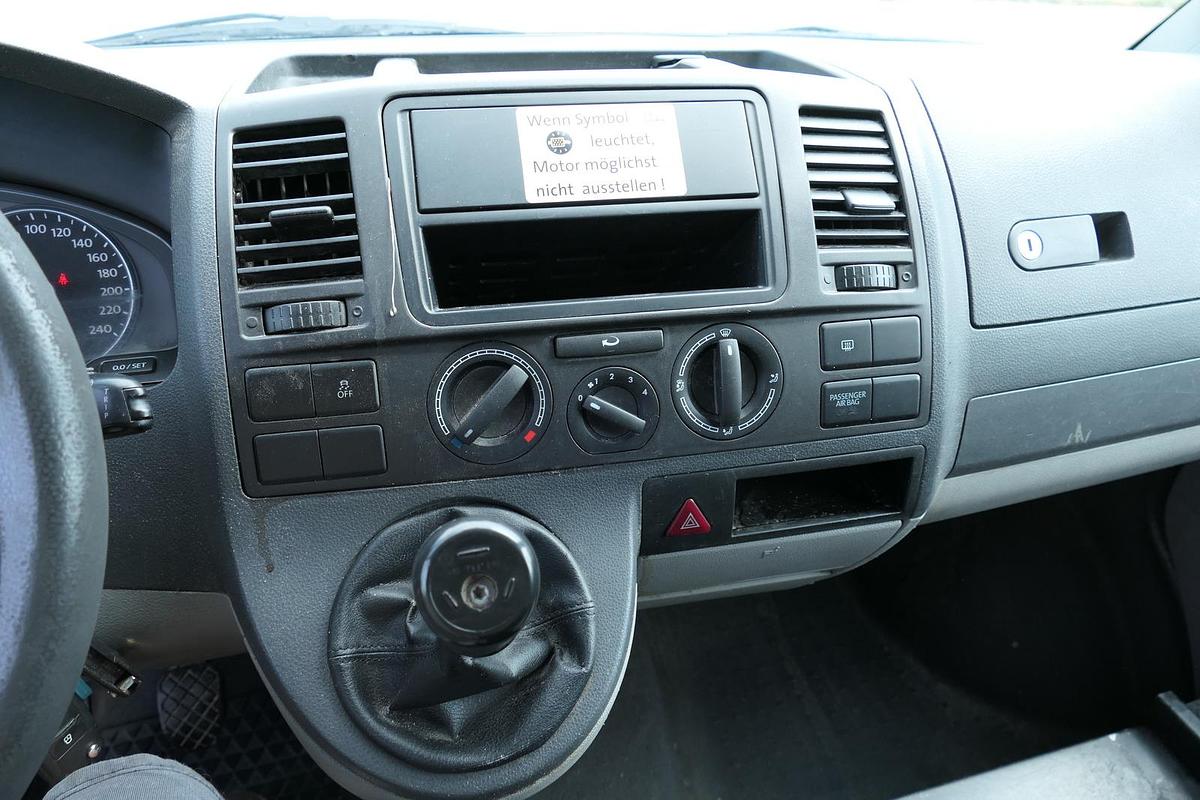 Gebraucht Volkswagen T5 Transporter 2.0 TDI PARKTRONIK EURO5 2xSCHIEBETÜR CoC