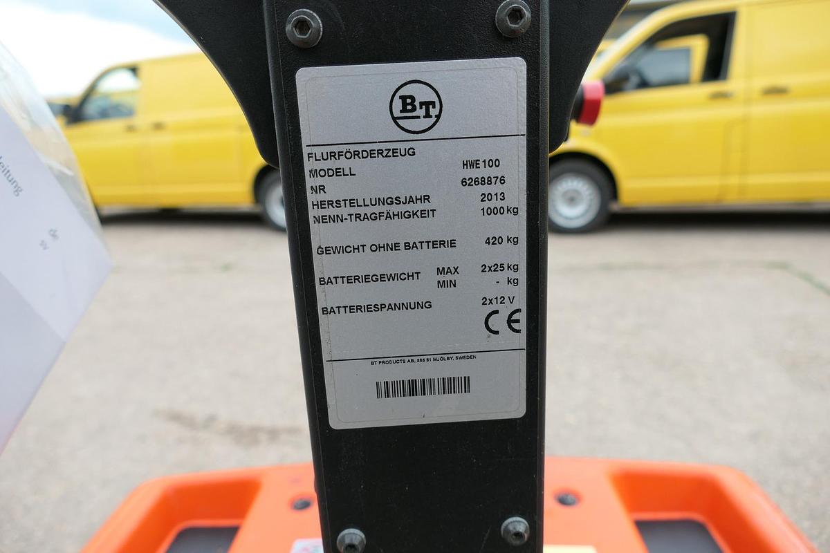 Gebraucht BT HWE 100 Elektro