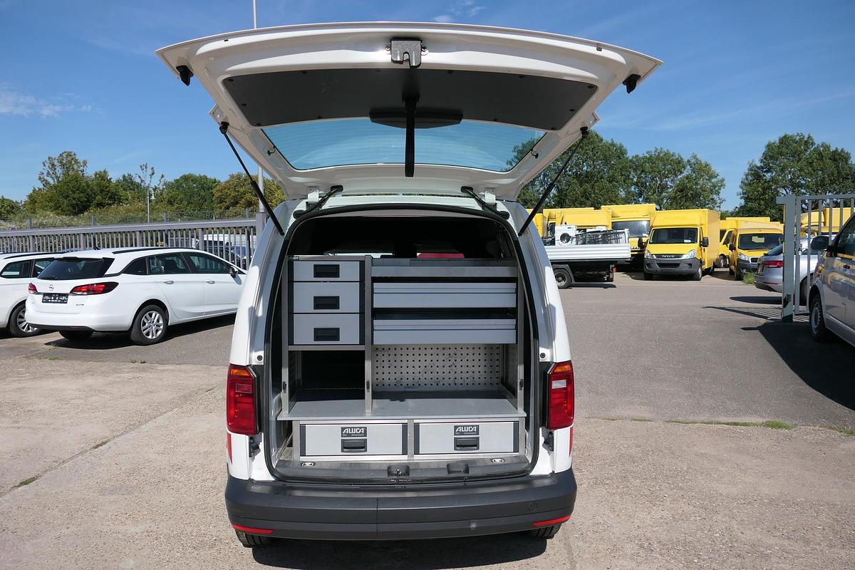 Gebraucht Volkswagen Caddy 2.0 TDI 4Motion 2-Sitzer Klima Tempomat Werkstatteinbauten COC
