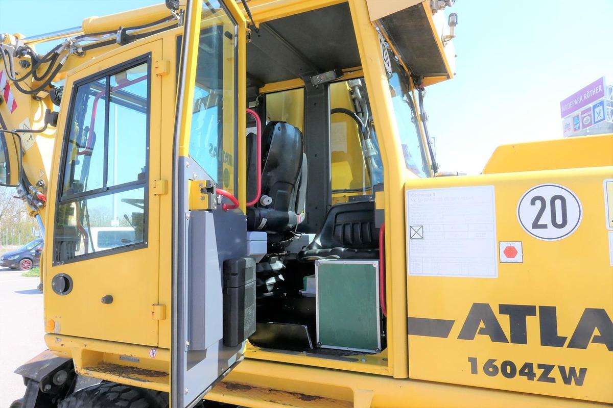 Gebraucht Atlas 1604 K ZW KLIMA Zweiwegebagger SCHNELLWECHSLER DEUTZ-MOTOR
