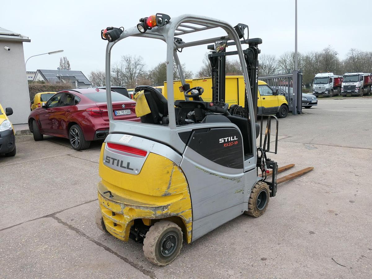 Gebraucht Still RX 20-18P/H 4-RAD 4-VENTILE DUPLEX Lange Gabeln