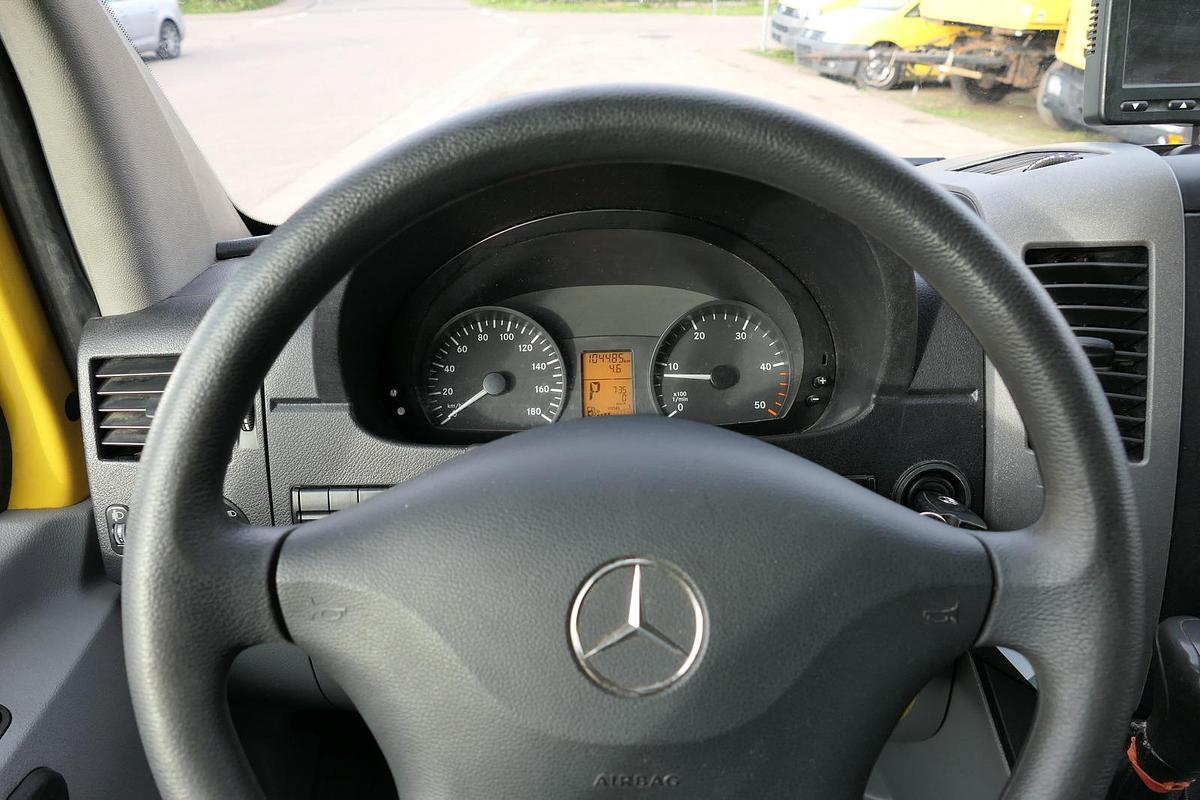 Gebraucht Mercedes-Benz SPRINTER 310 CDI MAXI EURO-5 KOFFER REGALE KAMERA DURCHGANG