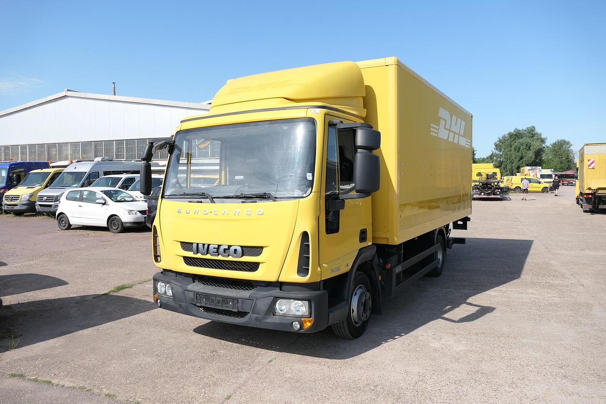 Gebraucht Iveco EuroCargo ML 75 E 16 P LBW LUFT AUTOMATIK COC EURO-5 Koffer-Innenlänge 5,5m
