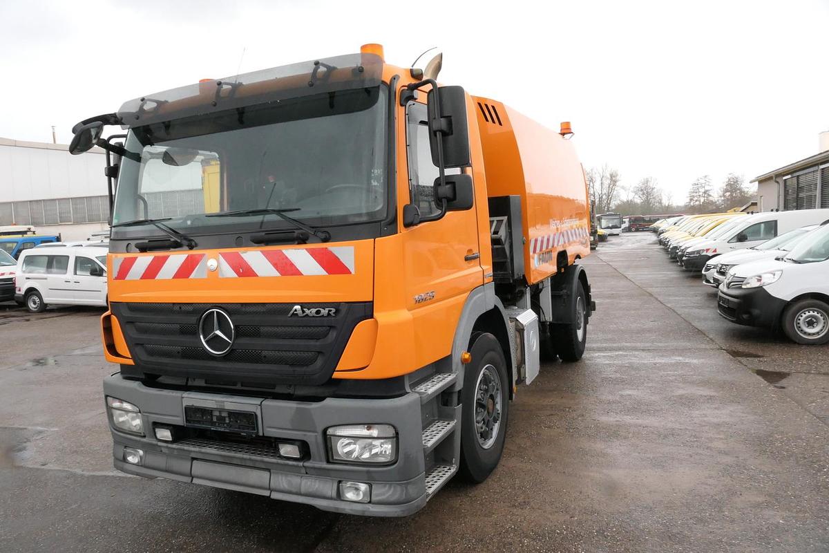 Gebraucht Mercedes-Benz 1829 Axor-R KLIMA FAUN Zweiwege-Schienenreiniger Standheizung - VIAJET 6H