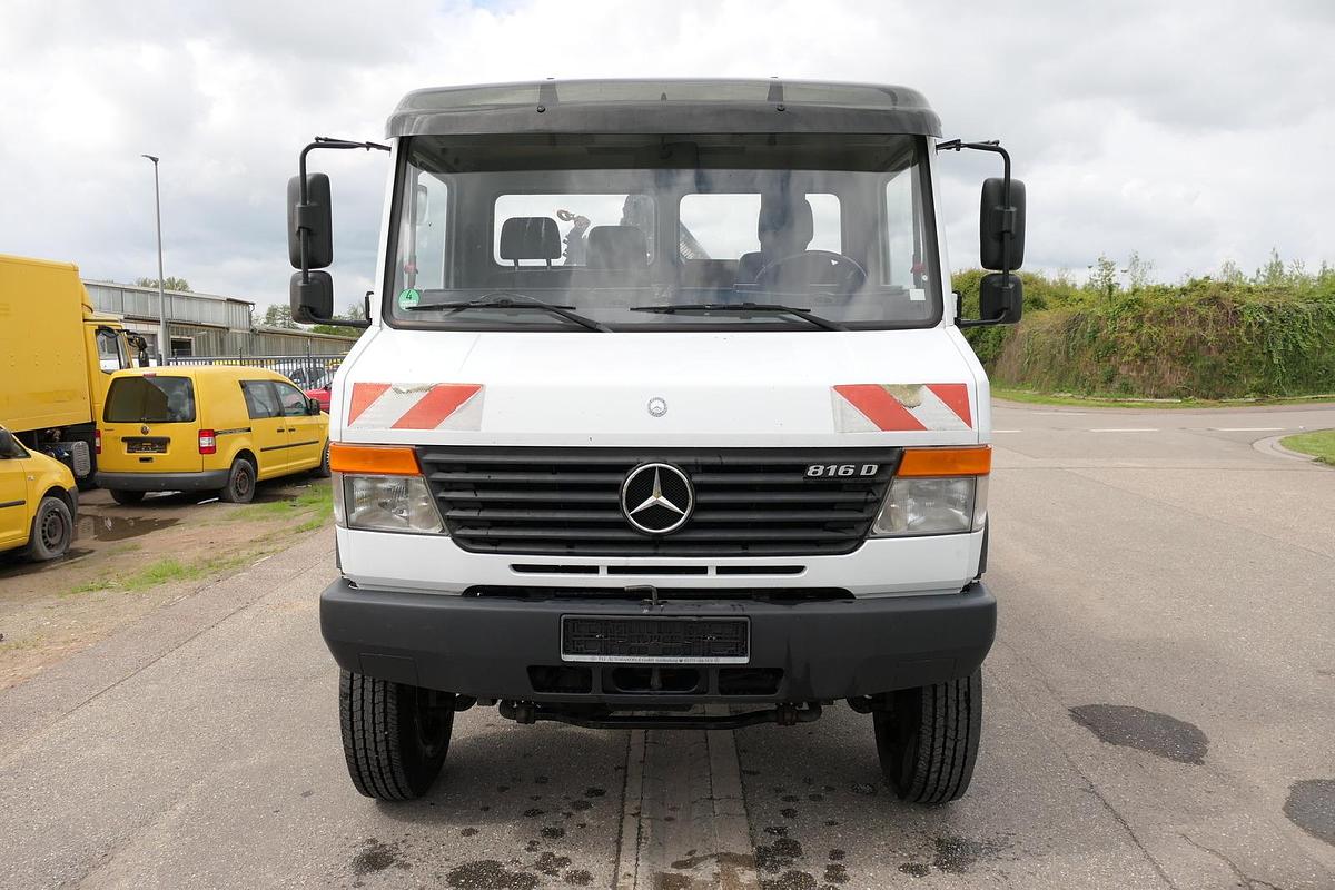 Gebraucht Mercedes-Benz Vario 816D mit Ladekran 3 Sitzer Standheizung HIAB XS 055 DUO - AHK