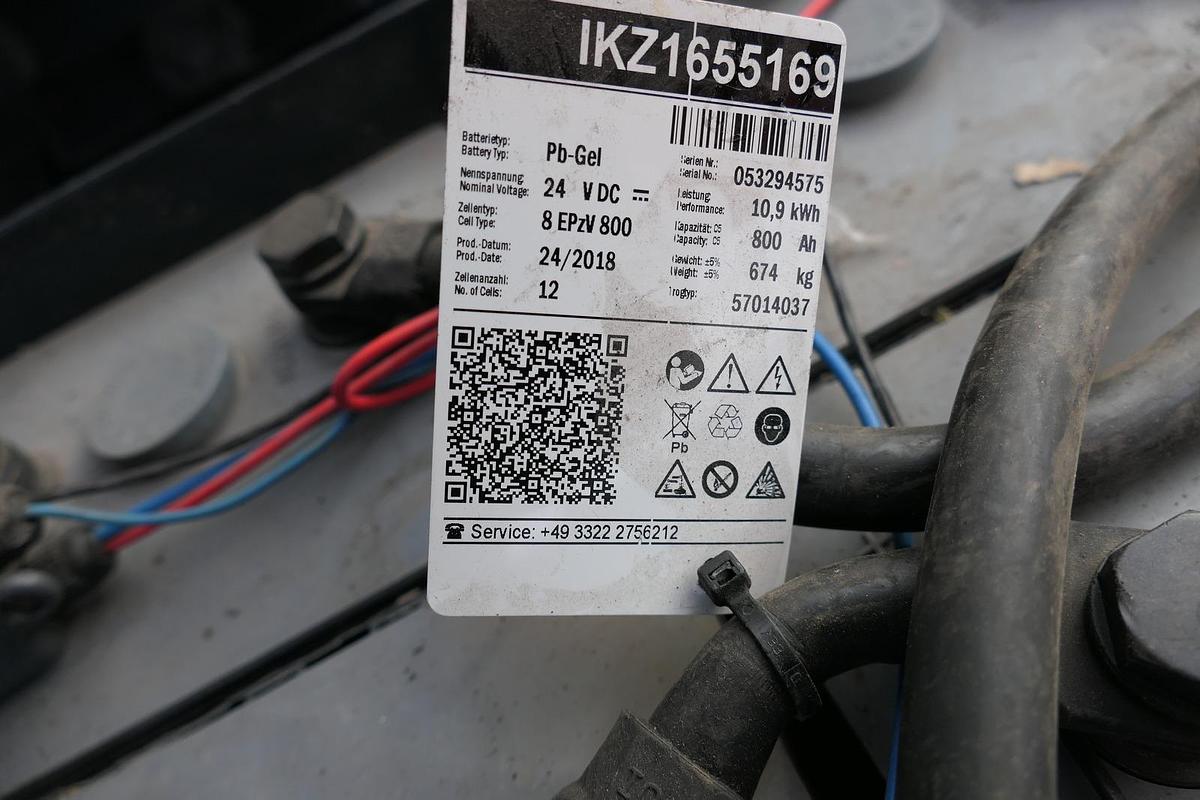 Gebraucht Toyota 7FBEST 15 Elektro Batterie 24/2018 3-Rad