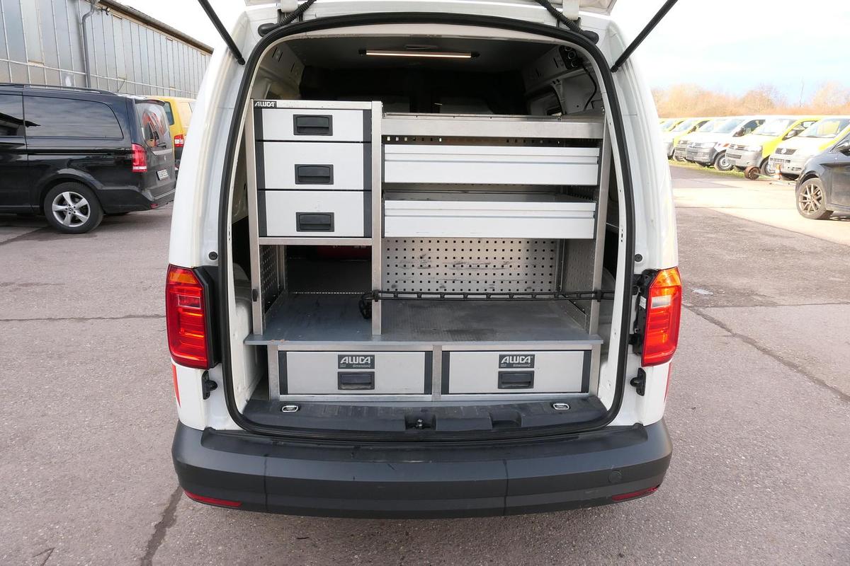 Gebraucht Volkswagen Caddy 2.0 TDI 4Motion Klima Werkstatteinbauten Tempomat COC