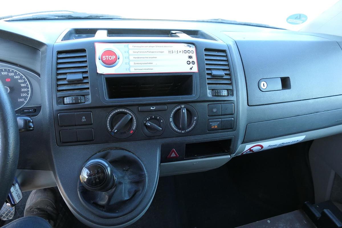 Gebraucht Volkswagen T5 Transporter 2.0 TDI PARKTRONIK EURO-5 2xSCHIEBETÜR CoC