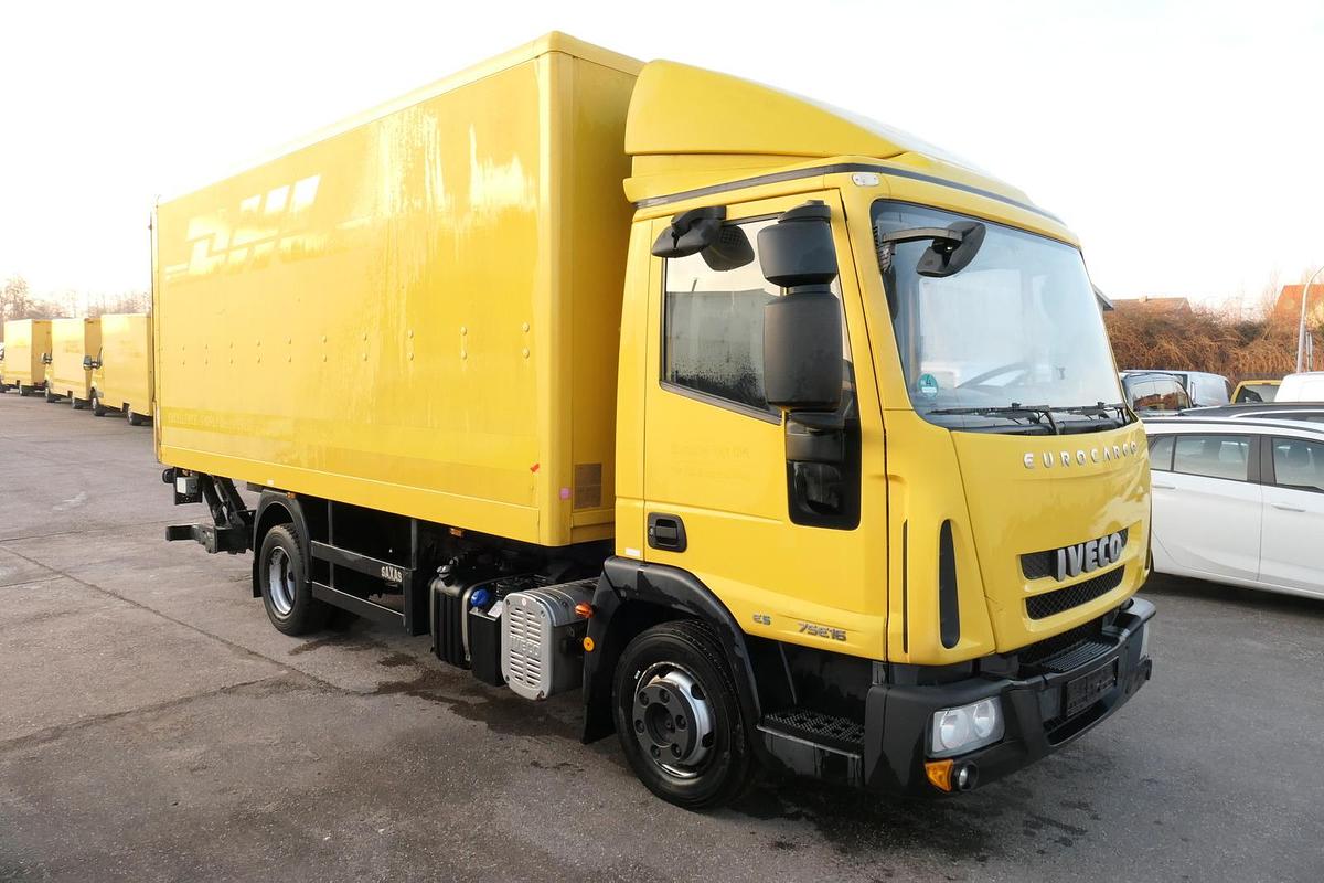 Gebraucht Iveco EuroCargo ML 75 E 16 P LBW LUFT EURO-5