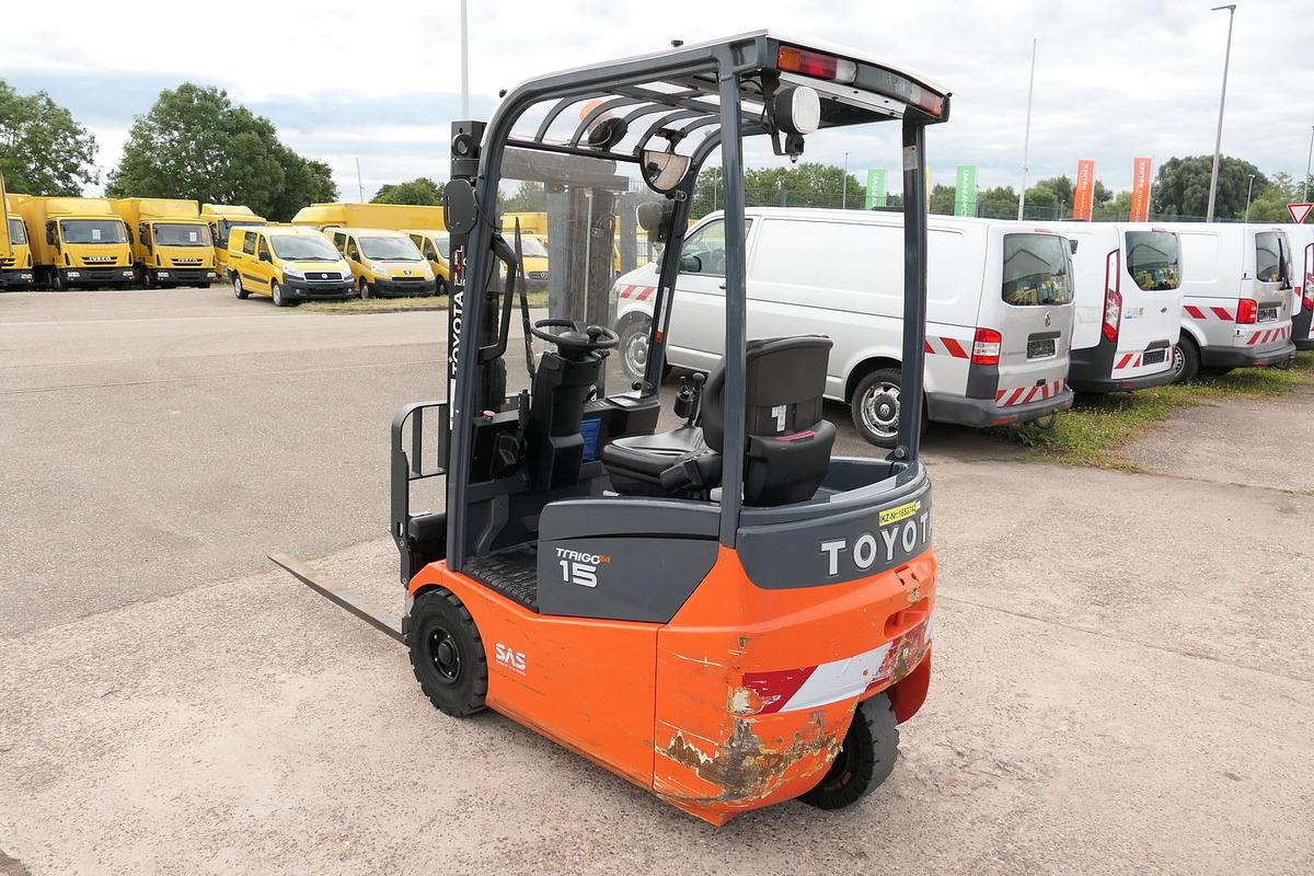 Gebraucht Toyota 7 FBEST 15 DUPLEX 4-VENTIL 3-Rad