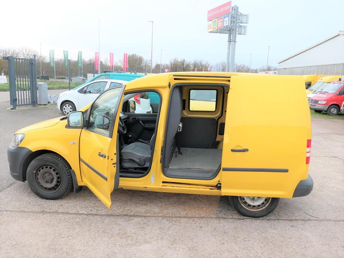 Gebraucht Volkswagen Caddy 2.0 TDI EURO-5 PARKTRONIK 6-GANG 2xSCHIEBETÜR CoC