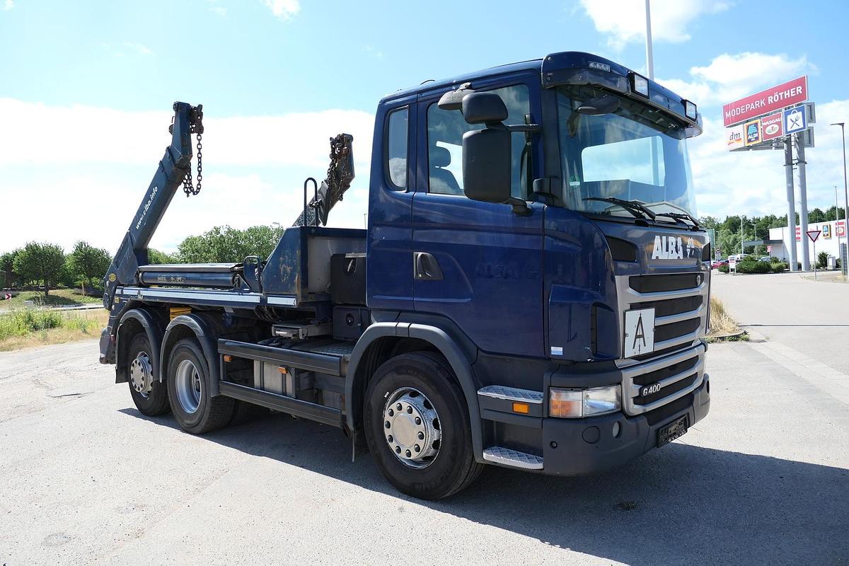 Gebraucht Scania G 400 B6X2 Meiller, Lenkachse