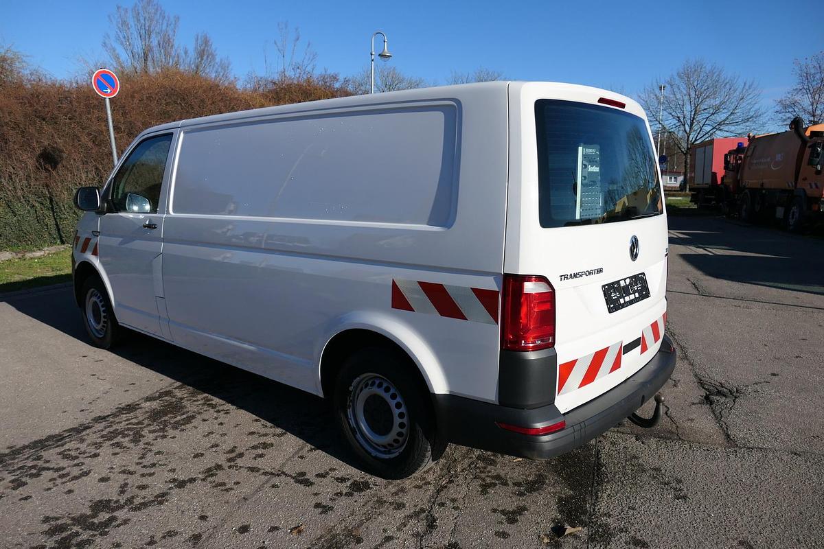 Gebraucht Volkswagen T6 Transporter 2.0 TDI lang 4Motion 3Sitzer AHK Werkstatteinbauten - KLIMA