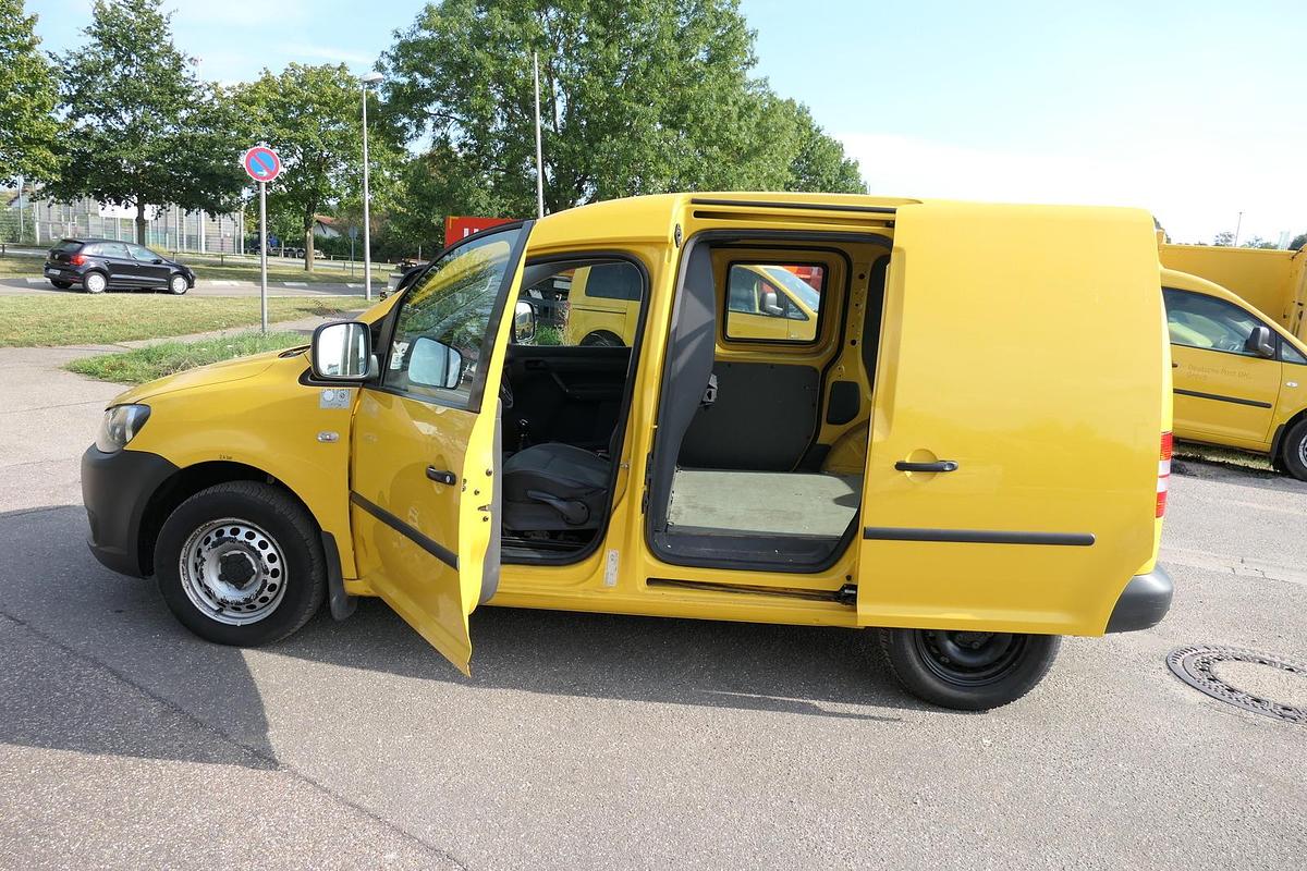 Gebraucht Volkswagen Caddy 2.0 TDI 2-Sitzer EURO-5 PARKTRONIK 6-GANG 2xSCHIEBETÜR CoC