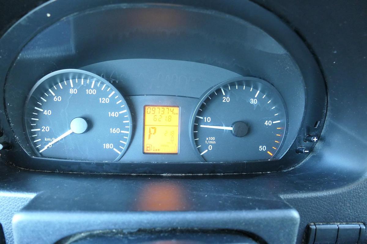 Gebraucht Mercedes-Benz SPRINTER 310 CDI MAXI EURO-5 KOFFER REGALE KAMERA DURCHGANG