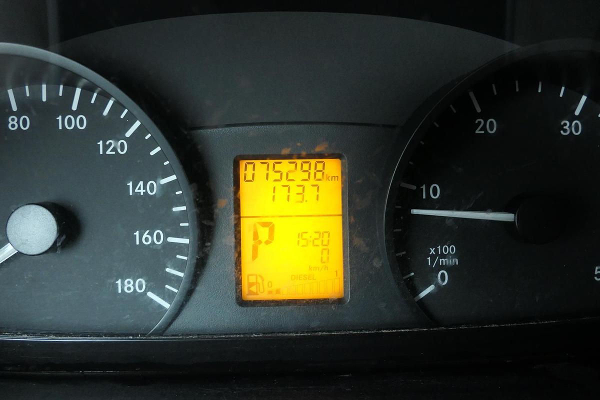 Gebraucht Mercedes-Benz SPRINTER 310 CDI MAXI EURO-5 KOFFER REGALE KAMERA DURCHGANG COC