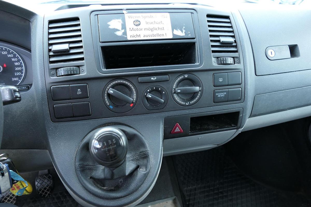 Gebraucht Volkswagen T5 Transporter 2.0 TDI 2-Sitzer PARKTRONIK EURO5 2xSCHIEBETÜR CoC