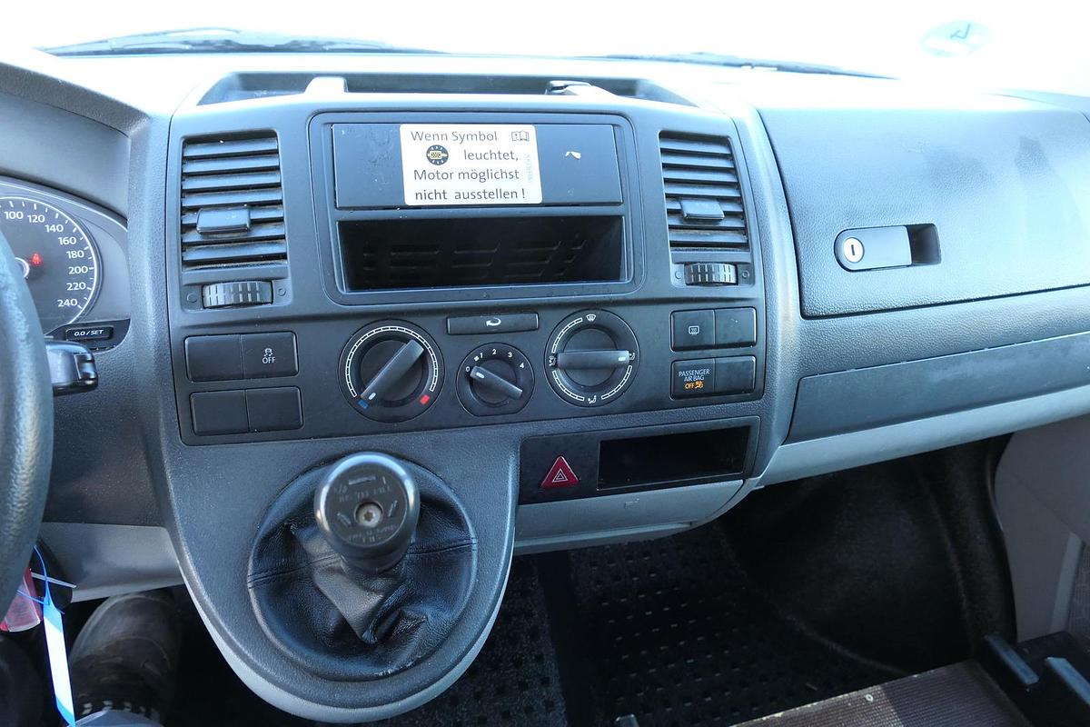 Gebraucht Volkswagen T5 Transporter 2.0 TDI PARKTRONIK EURO-5 2xSCHIEBETÜR CoC