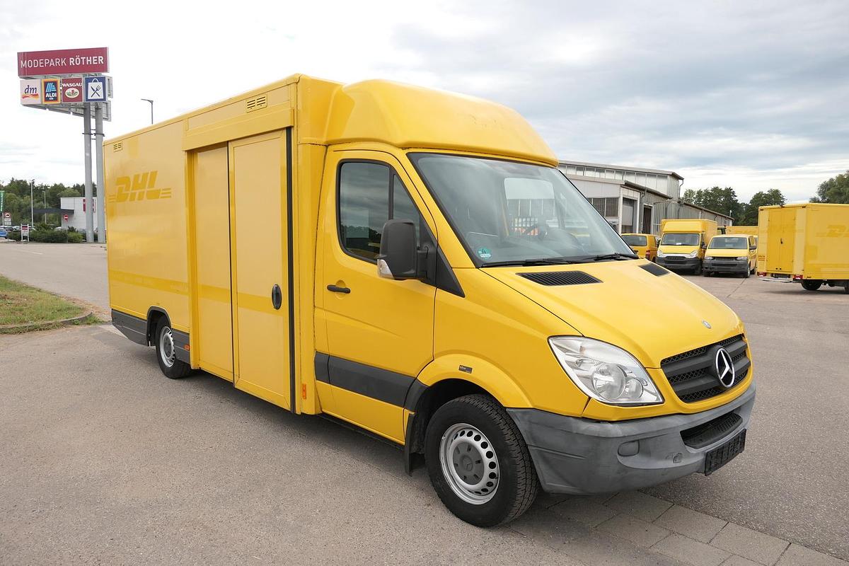 Gebraucht Mercedes-Benz SPRINTER 310 CDI MAXI EURO-5 KOFFER REGALE KAMERA DURCHGANG