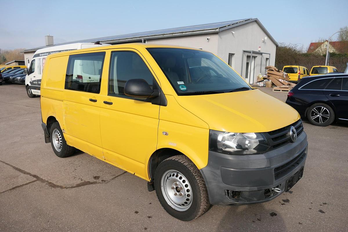 Gebraucht Volkswagen T5 Transporter 2.0 TDI PARKTRONIK EURO-5 2xSCHIEBETÜR CoC