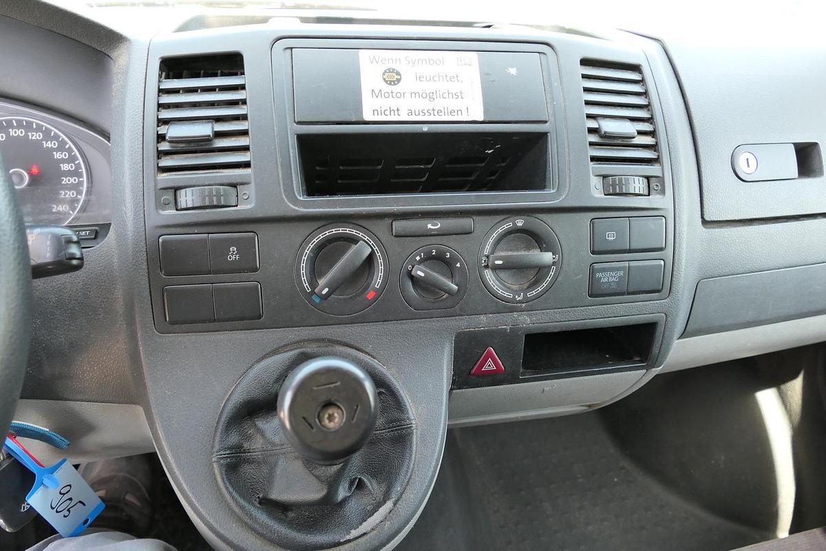Gebraucht Volkswagen T5 Transporter 2.0 TDI PARKTRONIK EURO-5 2xSCHIEBETÜR CoC