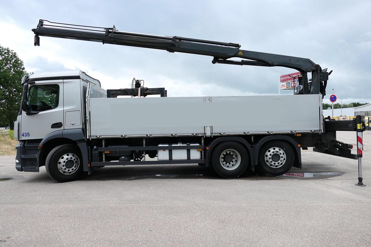 Gebraucht Mercedes-Benz Antos 2540 L KLIMA Palfinger-Kran PK15001L Lenkachse - Alufelgen
