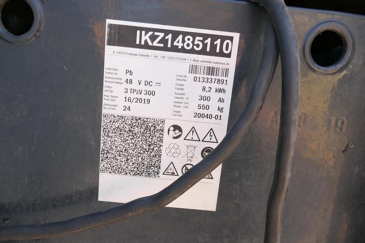 Gebraucht Linde P 60 Z Schlepper Batterie 16/2019 3-Rad