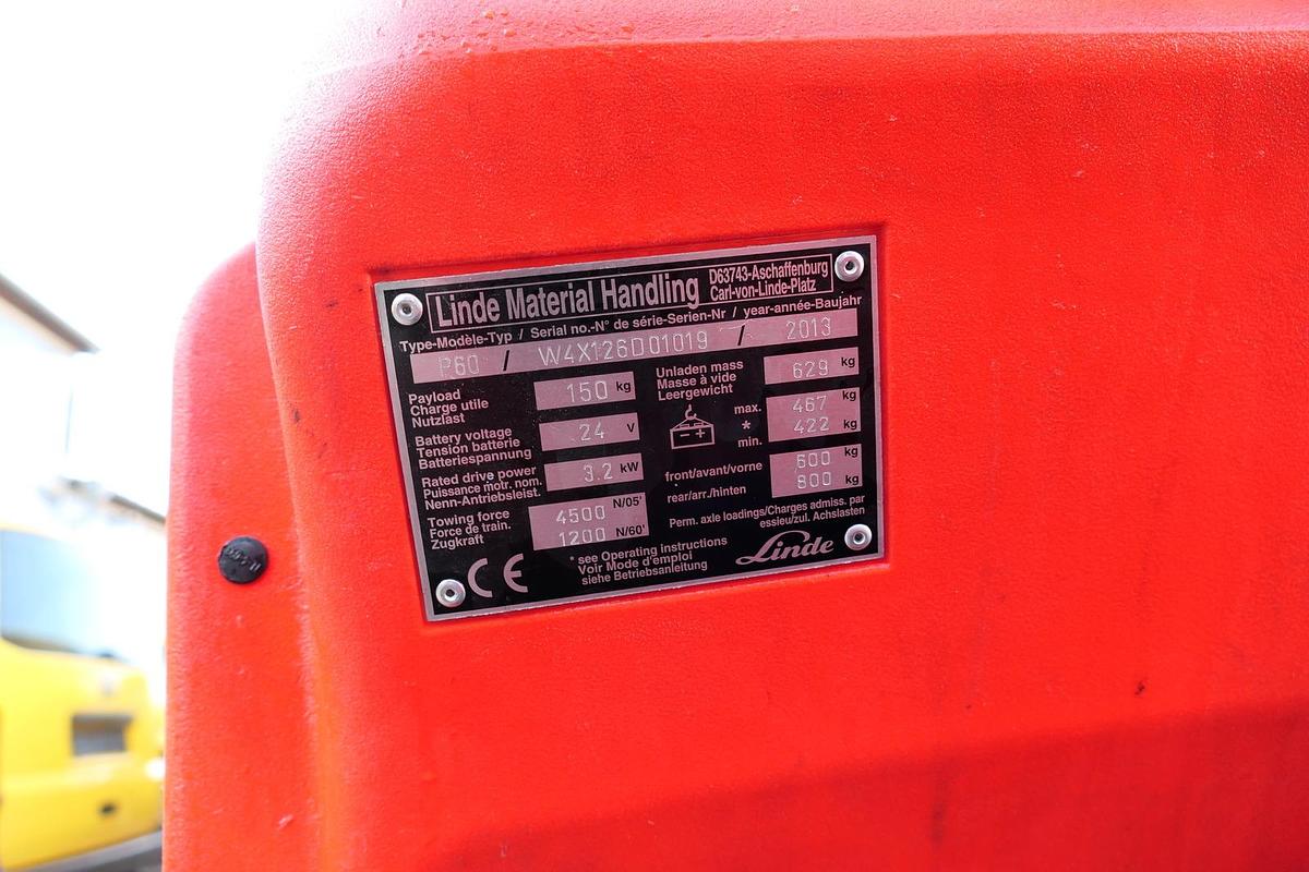 Gebraucht Linde P 60 Z Schlepper Batterie 46/2018