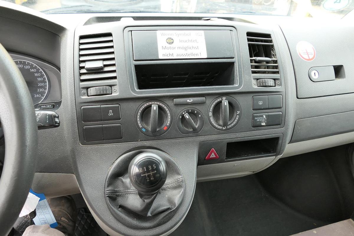 Gebraucht Volkswagen T5 Transporter 2.0 TDI PARKTRONIK EURO-5 2xSCHIEBETÜR CoC