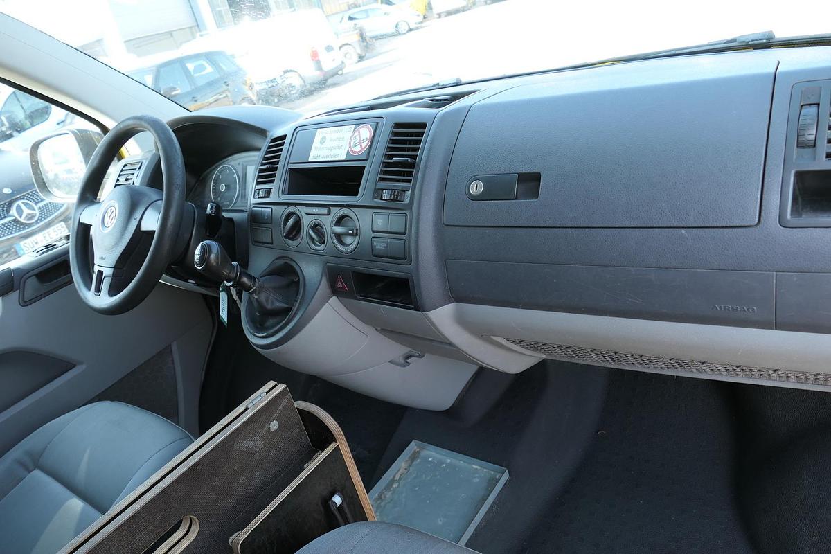 Gebraucht Volkswagen T5 Transporter 2.0 TDI 2-Sitzer CoC 2xSCHIEBETÜR PARKTRONIK