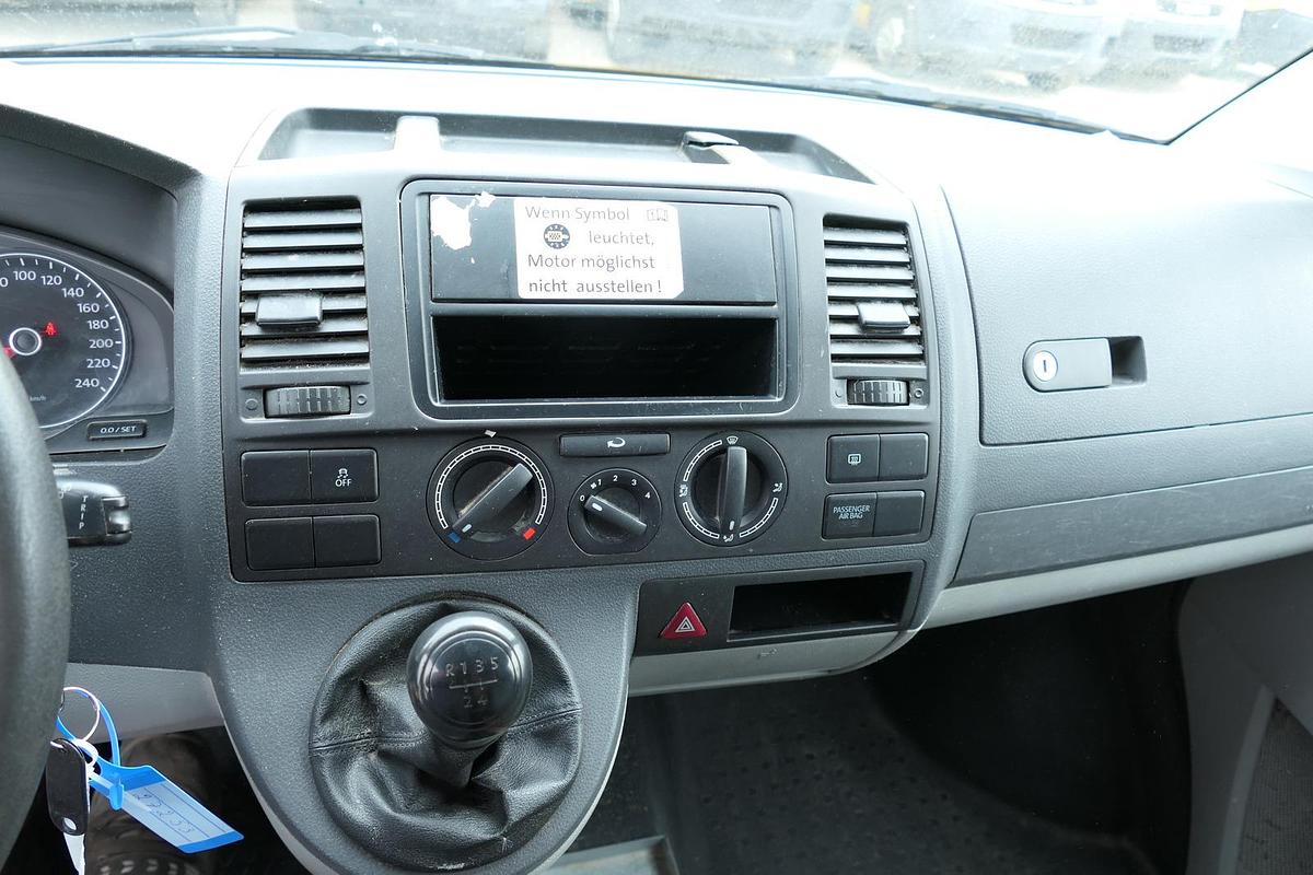 Gebraucht Volkswagen T5 Transporter 2.0 TDI 2-SITZER EURO-5 2xSCHIEBETÜR PARKTRONIK CoC