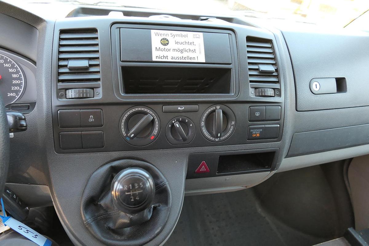 Gebraucht Volkswagen T5 Transporter 2.0 TDI PARKTRONIK EURO-5 2xSCHIEBETÜR CoC