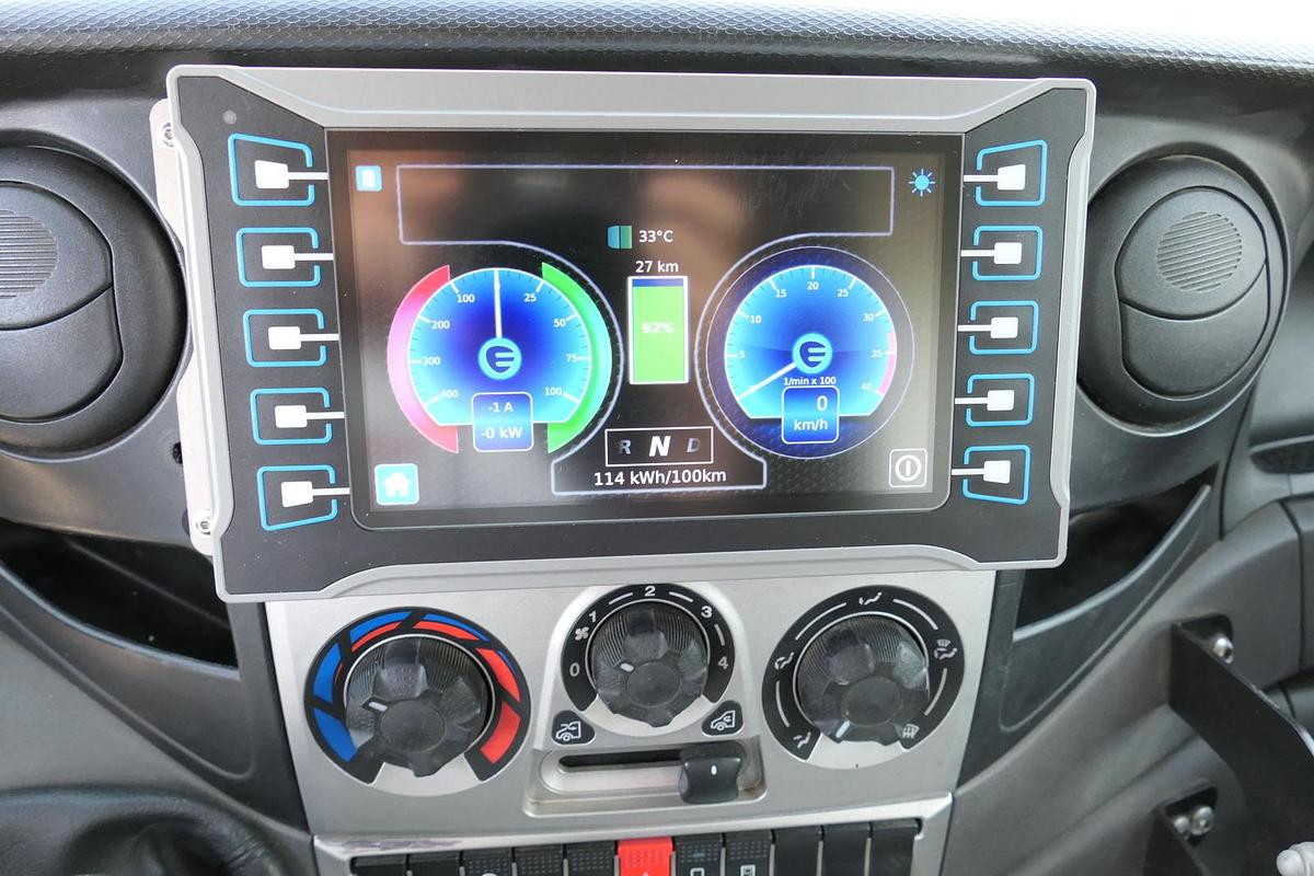 Gebraucht Iveco Daily 35 S11 C30C ELEKTRO Umbau 12/2021 Firma Orten Electric Trucks Umbau